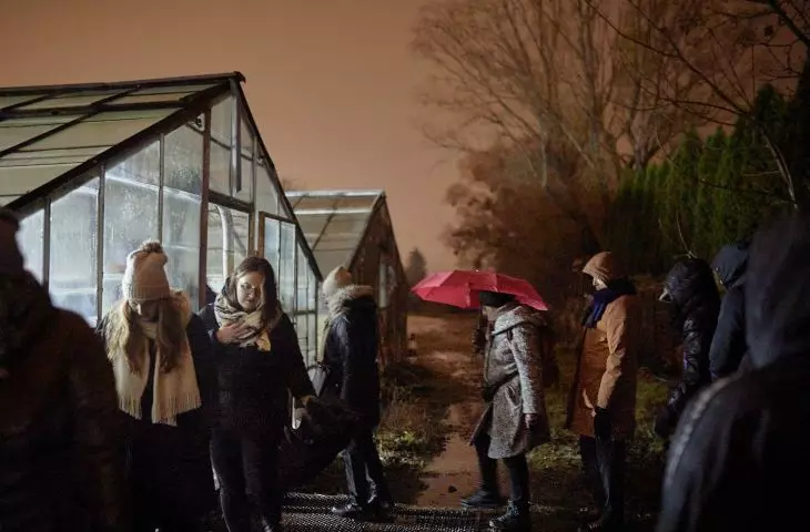 Cezary Poniatowski hid his work in the greenhouse