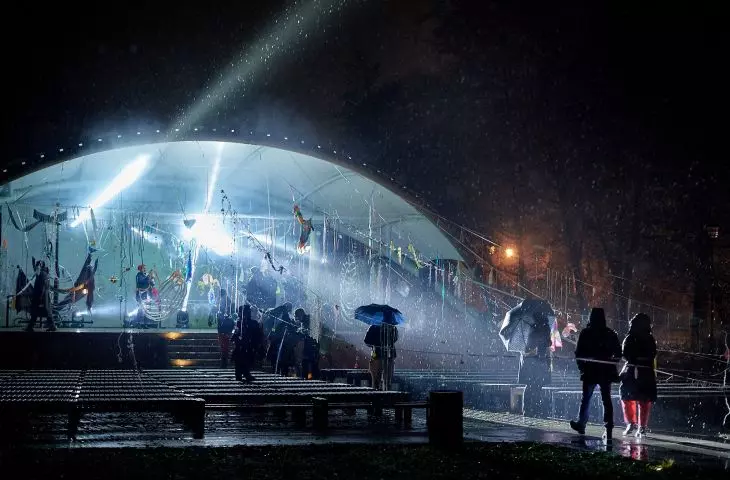 Marta Krześlak's installation 
