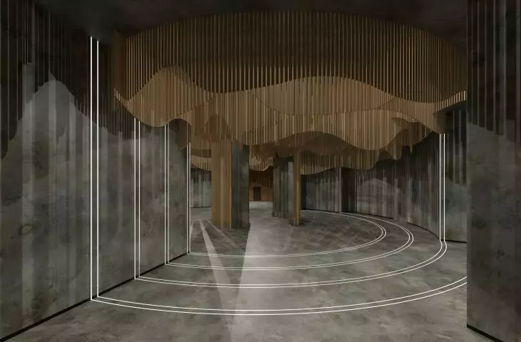 Przestrzeń muzyki i ekologii, foyer