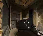 Piano room