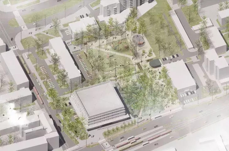The concept of the Warsaw dialect square