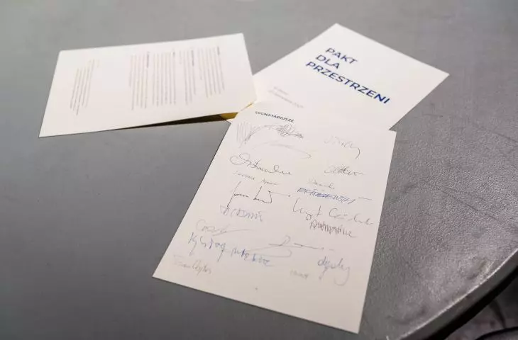 dokument inauguracyjny podpisany przez sygnatariuszy, do których mogą dołączyć kolejni krakowianie i krakowianki  