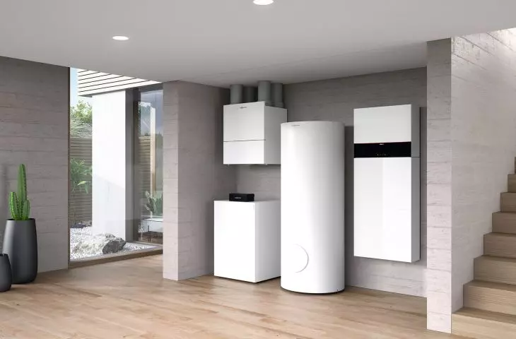 The use of a Vitocal heat pump, Vitovent heat recovery air handling unit and Vitovolt photovoltaic panels creates a complete energy system, ensuring independence from external energy suppliers. 
