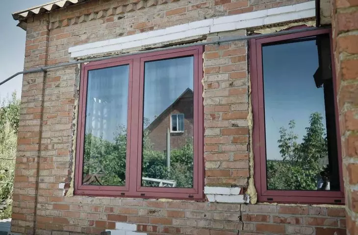 Window from Atrium building installed in Moschun, Ukraine