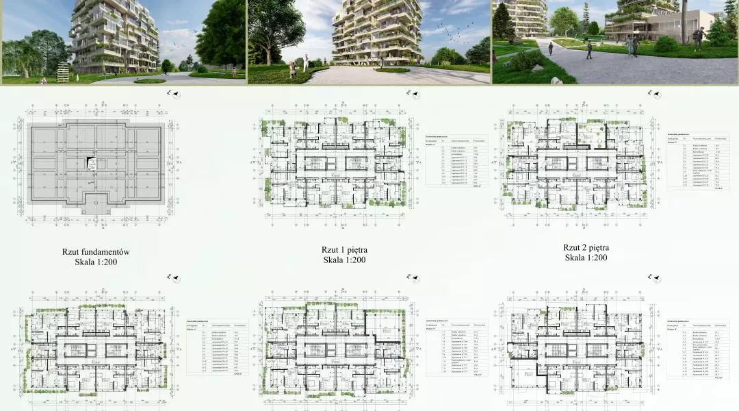 III Nagroda, proj.: „Hotel”