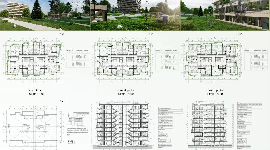 III Nagroda, proj.: „Hotel”