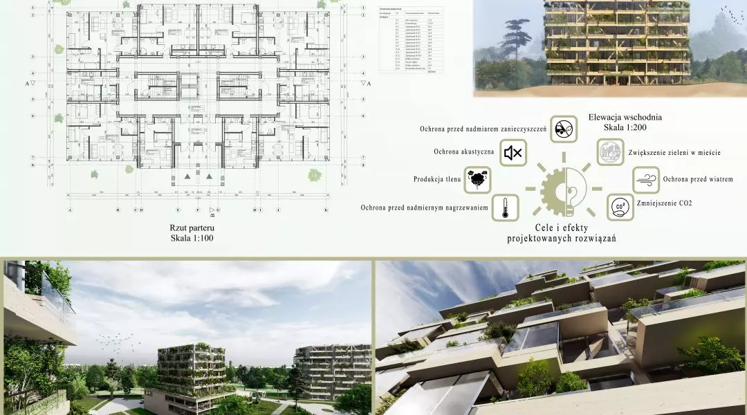III Nagroda, proj.: „Hotel”