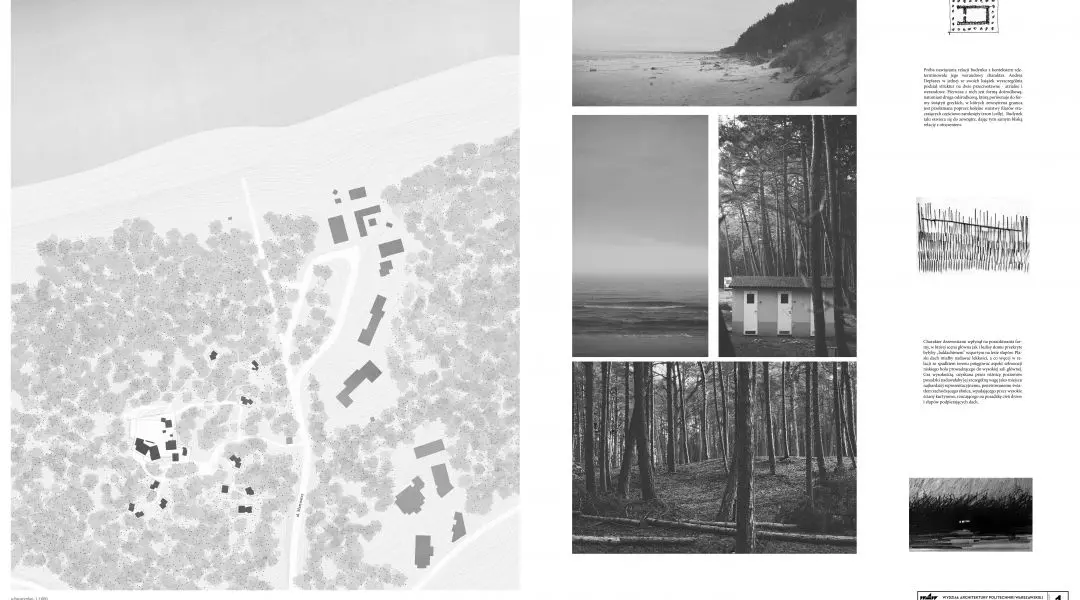 Wyróżnienie (ex aequo), proj.: „Dom weselny w Krynicy Morskiej. Poszukiwanie współczesnej architektury celebracji”