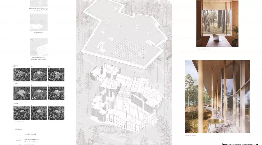 Wyróżnienie (ex aequo), proj.: „Dom weselny w Krynicy Morskiej. Poszukiwanie współczesnej architektury celebracji”