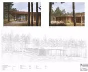 Wyróżnienie (ex aequo), proj.: „Dom weselny w Krynicy Morskiej. Poszukiwanie współczesnej architektury celebracji”