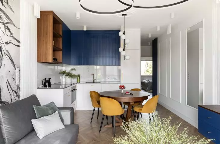 Onyx was used in the kitchen and bathroom