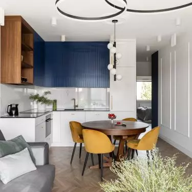 Onyx was used in the kitchen and bathroom