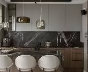 It all started with a stone. We take a look inside an apartment in Zoliborz.