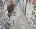 Renovated Ogarna Street in Gdańsk
