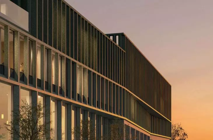 Hotel nad jeziorem Maltańskim w Poznaniu, proj.: ACE ODA i Studio BOAA