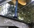 Części mechanizmu obracającego niegdyś konstrukcję 