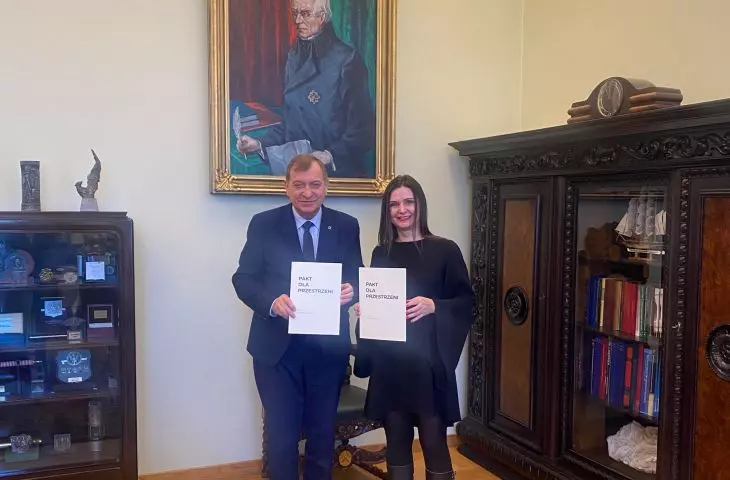 prof. Jerzy Lis — rektor Akademii Górniczo-Hutniczej