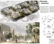Masowa personalizacja w architekturze z wykorzystaniem technologii prefabrykowanej. Projekt zespołu jednostek mieszkalnych  w warszawskich Siekierkach