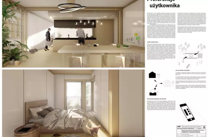Masowa personalizacja w architekturze z wykorzystaniem technologii prefabrykowanej. Projekt zespołu jednostek mieszkalnych  w warszawskich Siekierkach