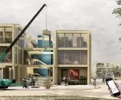 Masowa personalizacja w architekturze z wykorzystaniem technologii prefabrykowanej. Projekt zespołu jednostek mieszkalnych  w warszawskich Siekierkach