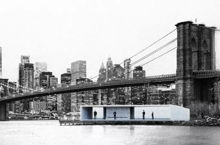 The pavilion can stand in any city