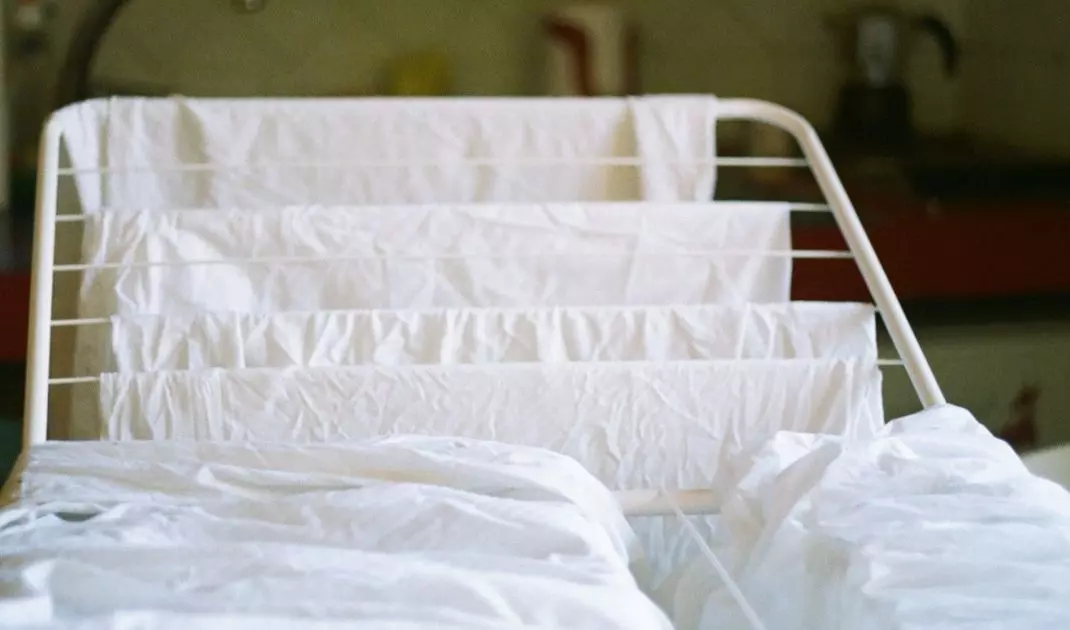 Drying laundry can effectively humidify the air in your home