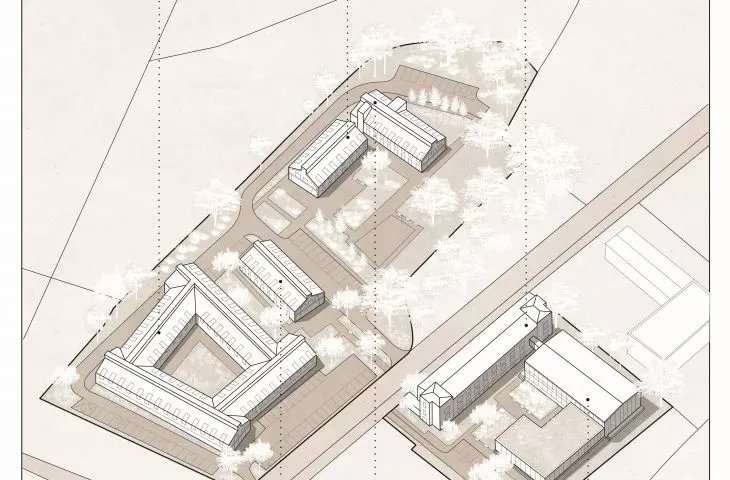 Adaptacja oraz rozbudowa budynku przy ulicy ks. Zdzisława Bernata w Poznaniu, należącego do Fundacji Pomocy Wzajemnej Barka, na ośrodek dla uchodźców