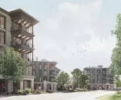 Porządkujące działania architektoniczne w chaotycznej zabudowie obrzeży miast. Projekt zespołu budynków mieszkalnych na Zawadach w Warszawie