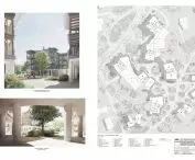 Porządkujące działania architektoniczne w chaotycznej zabudowie obrzeży miast. Projekt zespołu budynków mieszkalnych na Zawadach w Warszawie