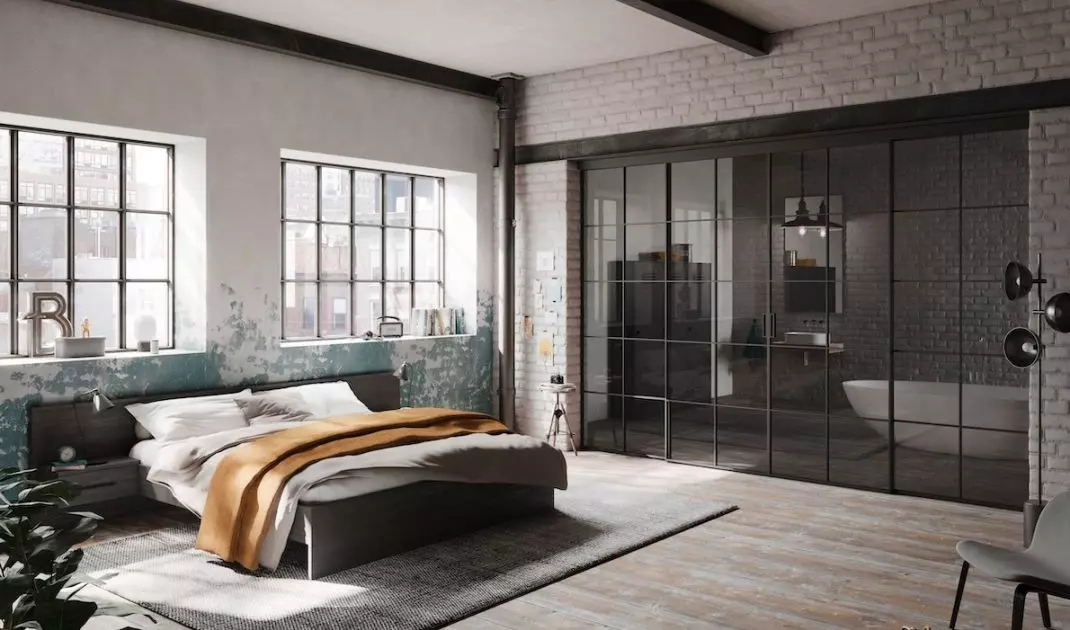 The wall will protect the bedroom from moisture 