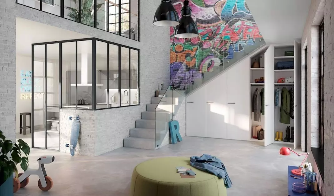 Separating the annex will help contain odors