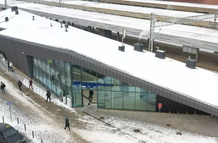 Construction of the station took nearly two years