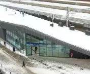 Construction of the station took nearly two years