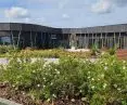 The Center for Ecological Education in Gliwice is a one-storey building