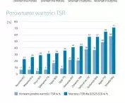 Tab. 11 Porównanie czynników TSR i rozkładu temperatur dla wybranych kolorów