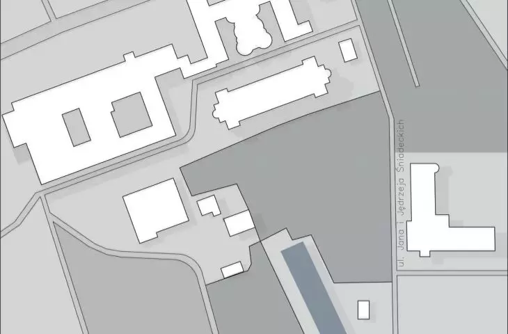 Plan sytuacyjny, dzielnica Wesoła