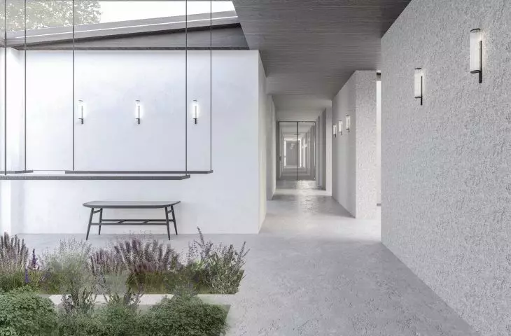 Strefa roślin w projektowanym obiekcie