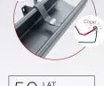 Invisible fixings and excellent roof ventilation