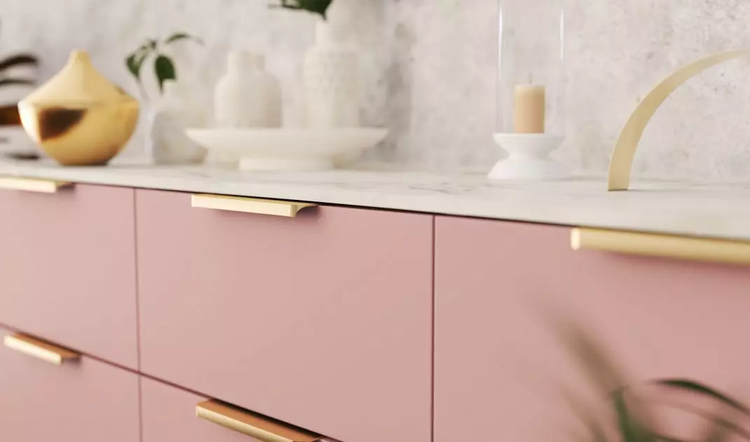 Furniture handles are a key element of kitchen furniture
