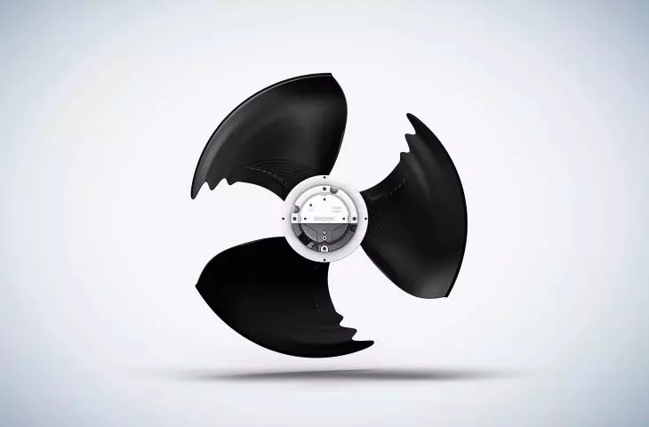 Figure 3: The AxiTone fan delivers large volumes of air and operates extremely quietly in applications requiring low noise levels. 