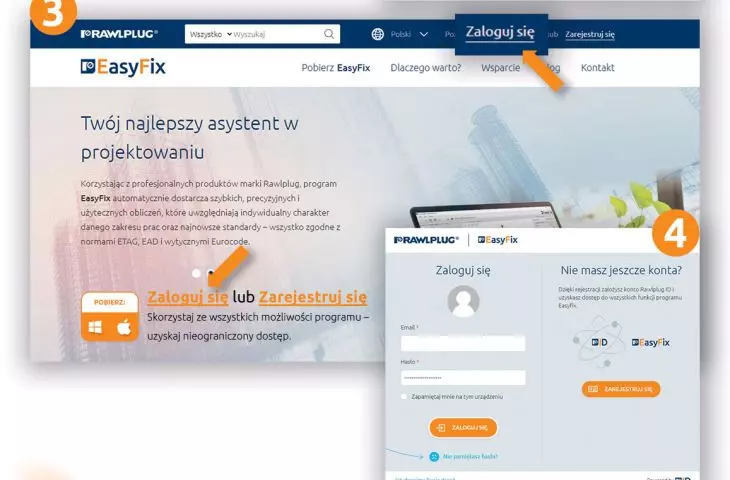 EasyFix – nowatorska aplikacja do projektowania zamocowań od Rawlplug