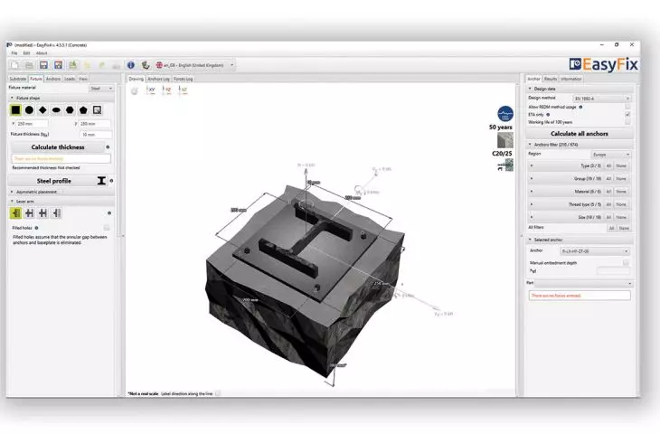 EasyFix - an innovative fastener design application from Rawlplug
