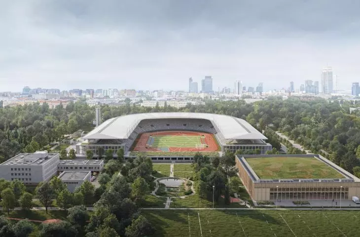 Wizualizacja centrum sportowego