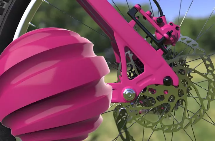 Design a bicycle in any color of your choice