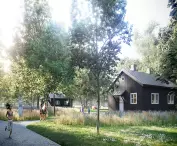 Wizualizacja domków fińskich