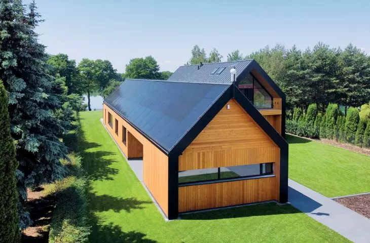 A house in Kuyavia with a SunRoof solar roof: energy-efficient and low-emission