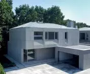 First gray solar roofs on avant-garde Monolith development near Gdansk, Poland