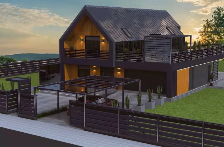 Solarne rozwiązania dla domu – dach, ogrodzenie, pergola, balustrady