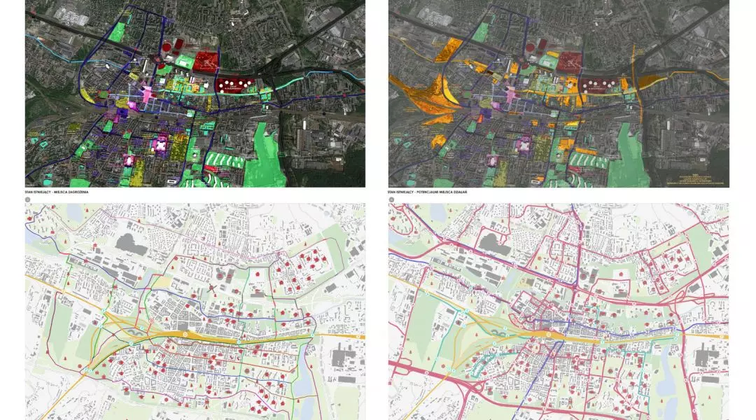 Wyróżnienie (ex aequo) w kategorii Urbanistyka i Planowanie Przestrzenne