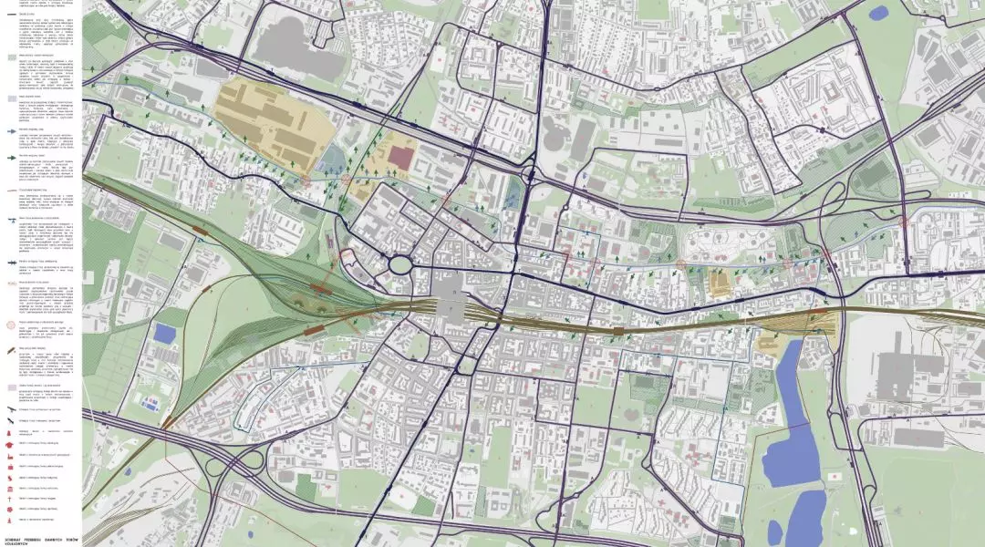Wyróżnienie (ex aequo) w kategorii Urbanistyka i Planowanie Przestrzenne